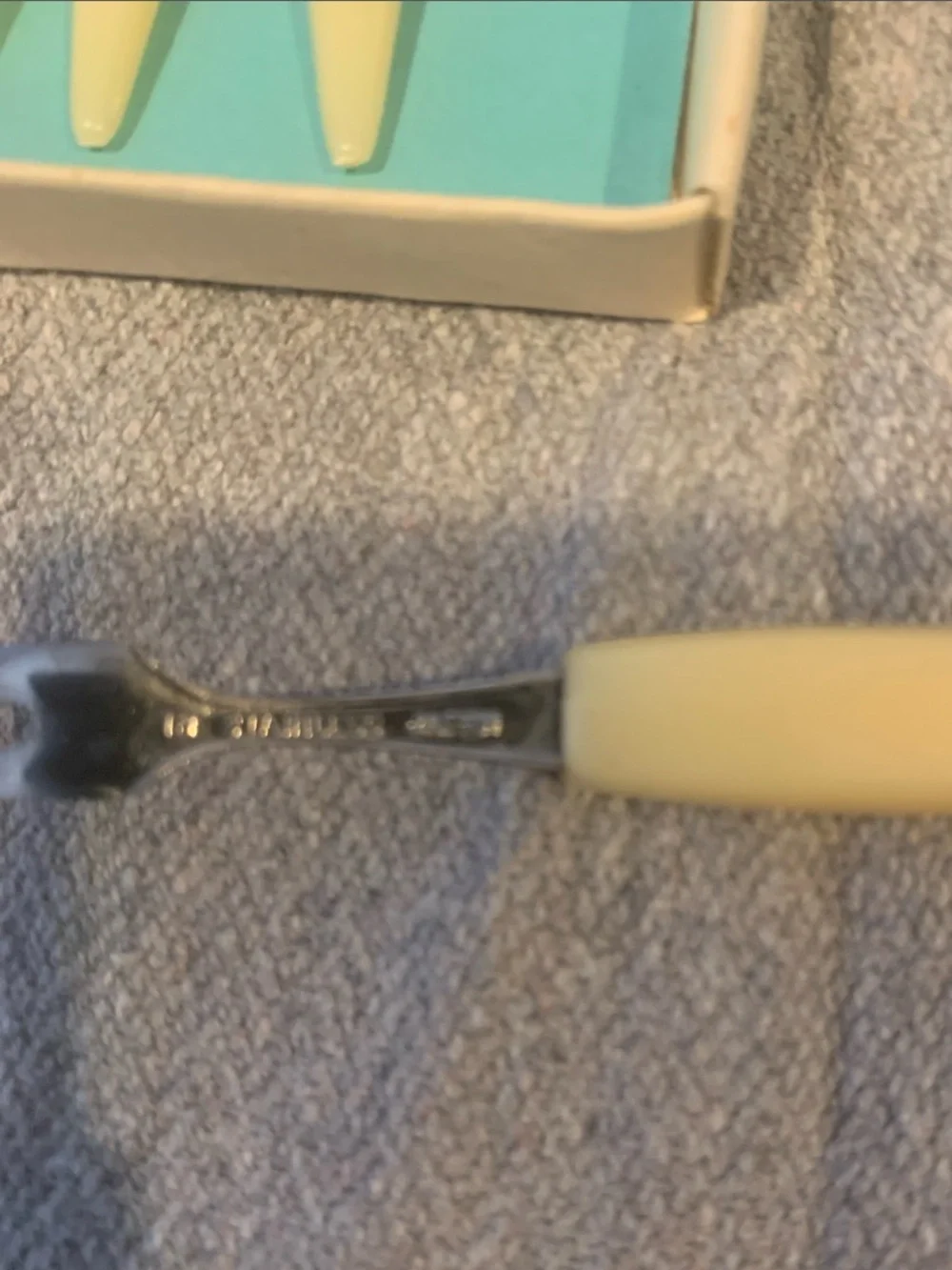Little Fork Stainless Steel Hors d'Oeuvre Forks - Ivory Handles